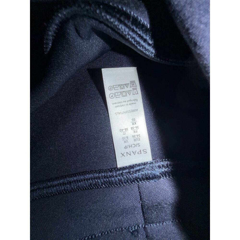 SPANX AirEssentials Got-Ya-Covered Navy Funnel Neck Pullover Size S Loungewear - Picture 7 of 8